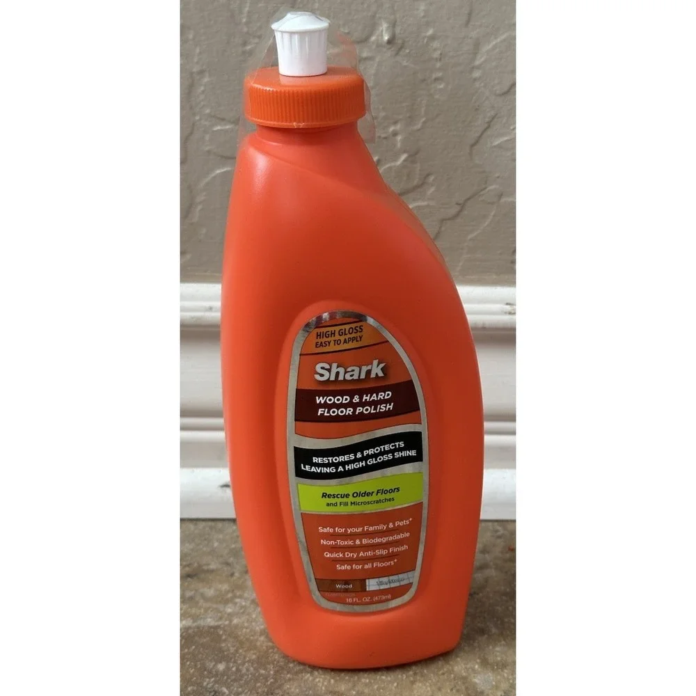 SHARK Wood & Hard Floor Polish Cleaner Wood Floor 16oz Discontinued 85% Full